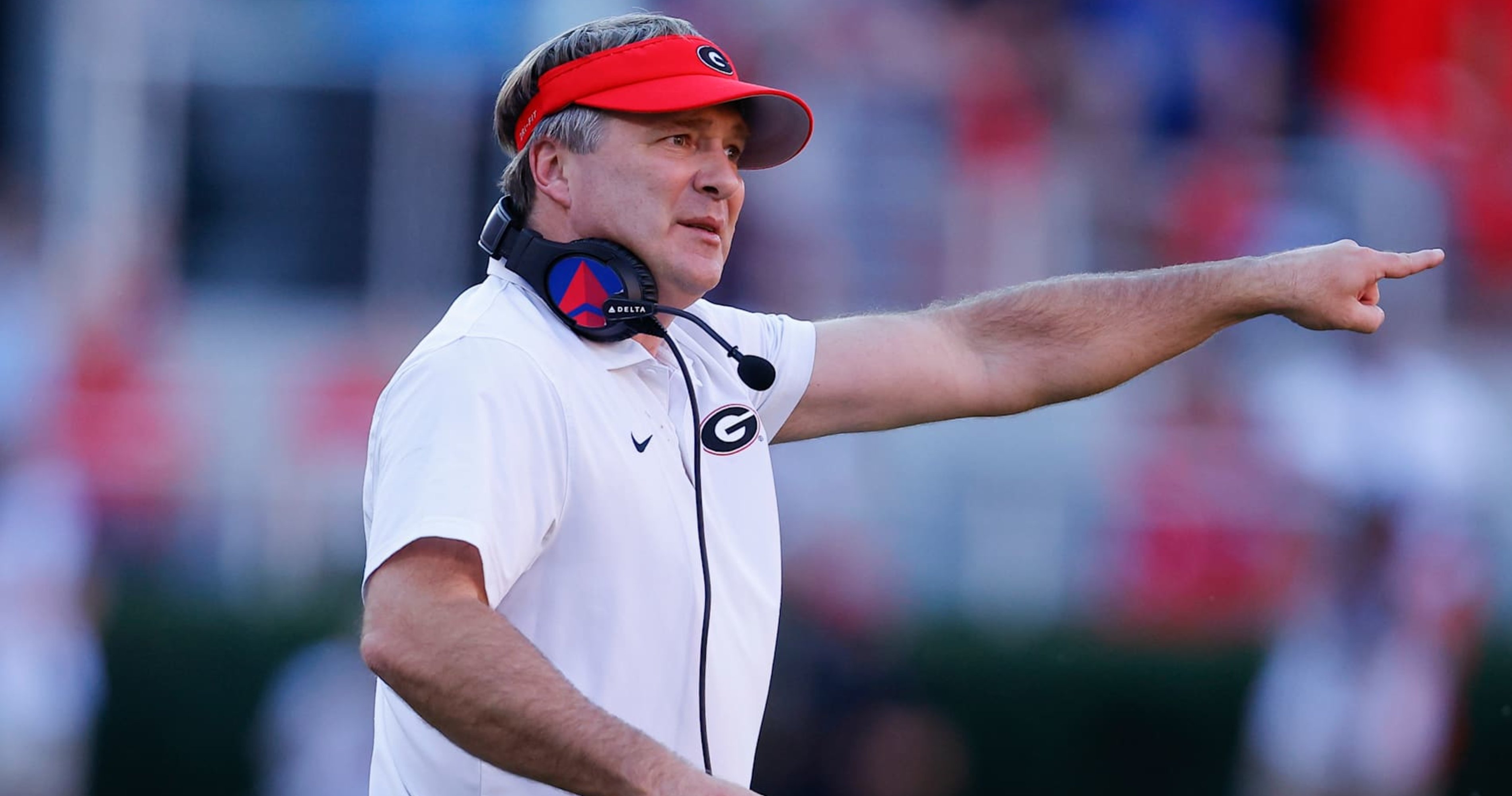 Georgia's Kirby Smart Apologizes for Shoving Mississippi State Player in Viral Video