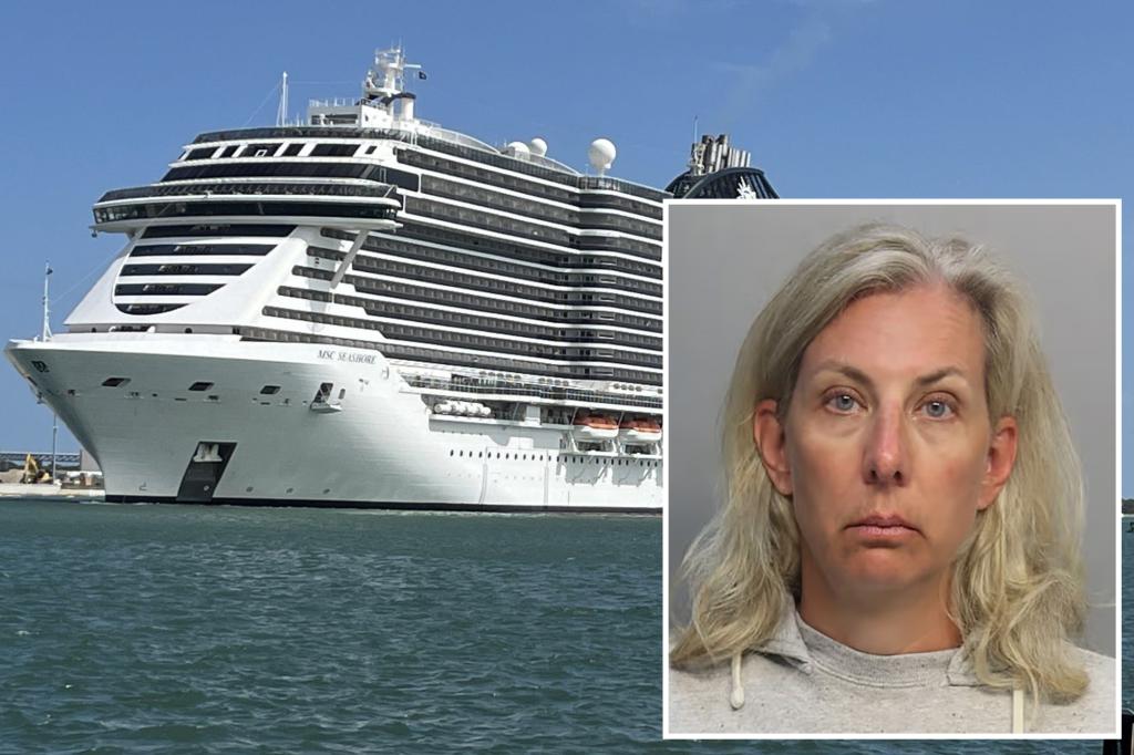 Alabama mother, Kelli Lyn Ryan, accused of slapping older passenger aboard MSC cruise