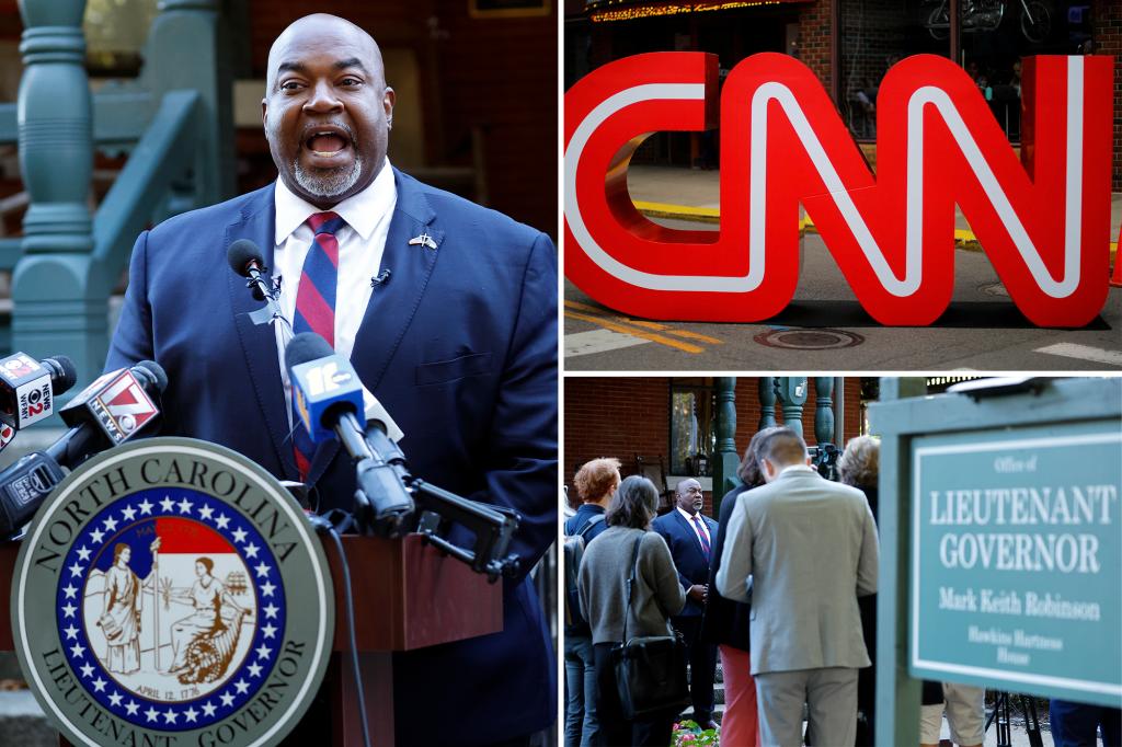 North Carolina LT. Gov. Mark Robinson sues CNN over report about posts on porn site