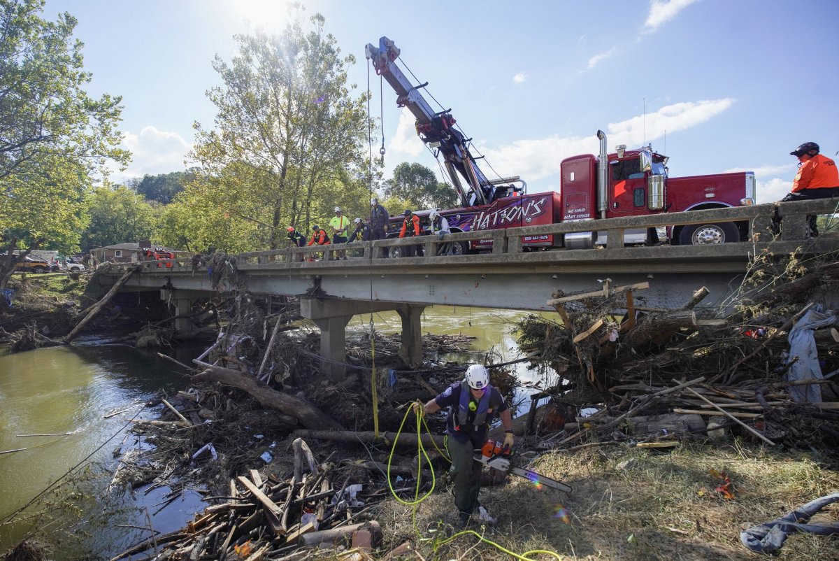 92 people remain missing in North Carolina after Hurricane Helene