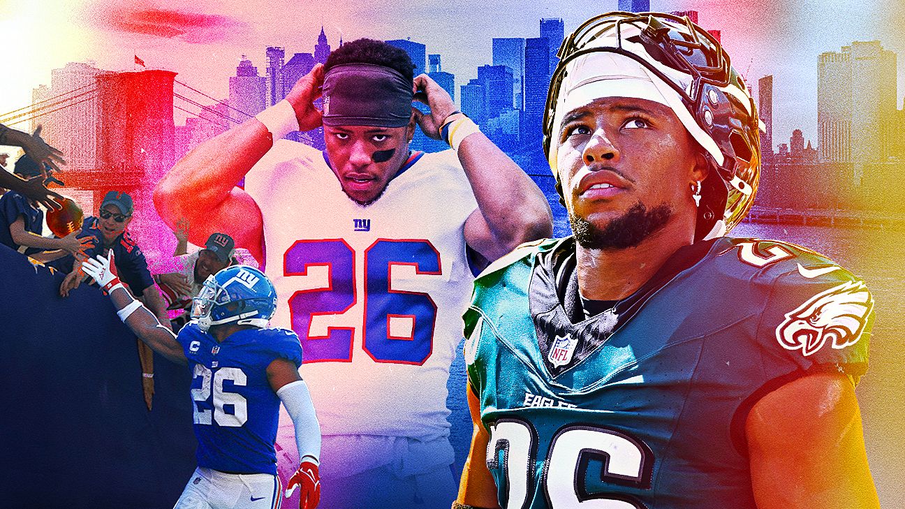 How Saquon Barkley went from 'Giant for life' to division rival Eagles