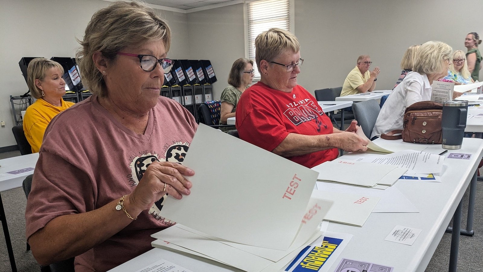 Early voting starts in Georgia, putting sweeping election changes to the test