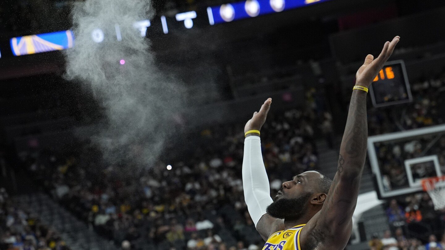 Lakers' annual preseason game in Las Vegas brings enthusiasm to potential NBA market