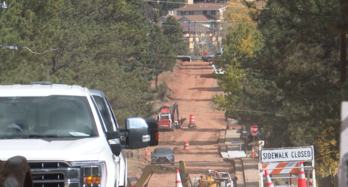 Woodland Park working on 4 of 5 planned road projects before winter weather arrives