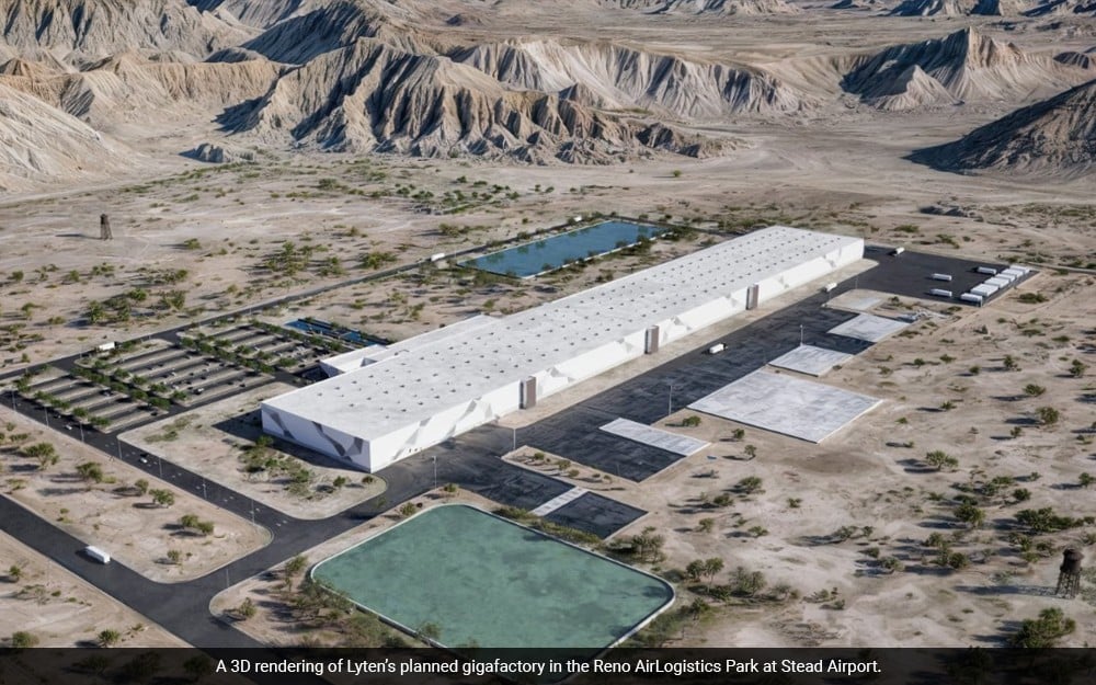 Batterie al litio-zolfo, la prima gigafactory è di Lytenal. Sorgerà in Nevada