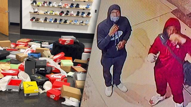 Burglars Take Off With 100 Right Shoes From Store