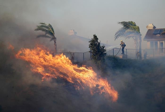 California utility shuts off power in 12 counties as 'diablo' wind spikes risk of wildfires