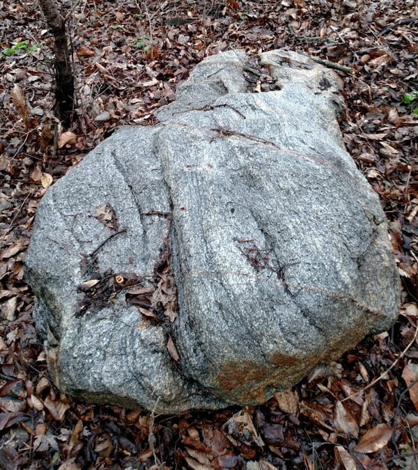 Big Foot Rock in Whitewater, Wisconsin