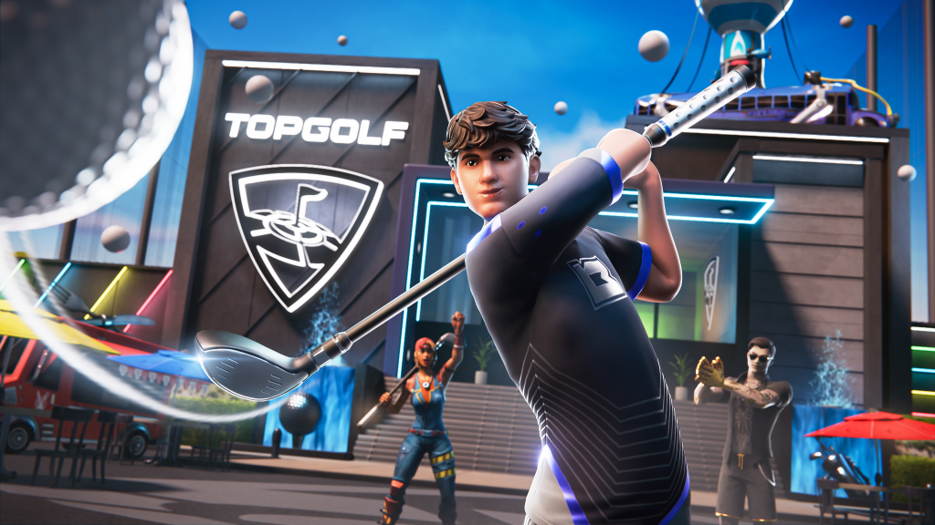 Topgolf launches a golfing experience on Fortnite’s UEFN platform