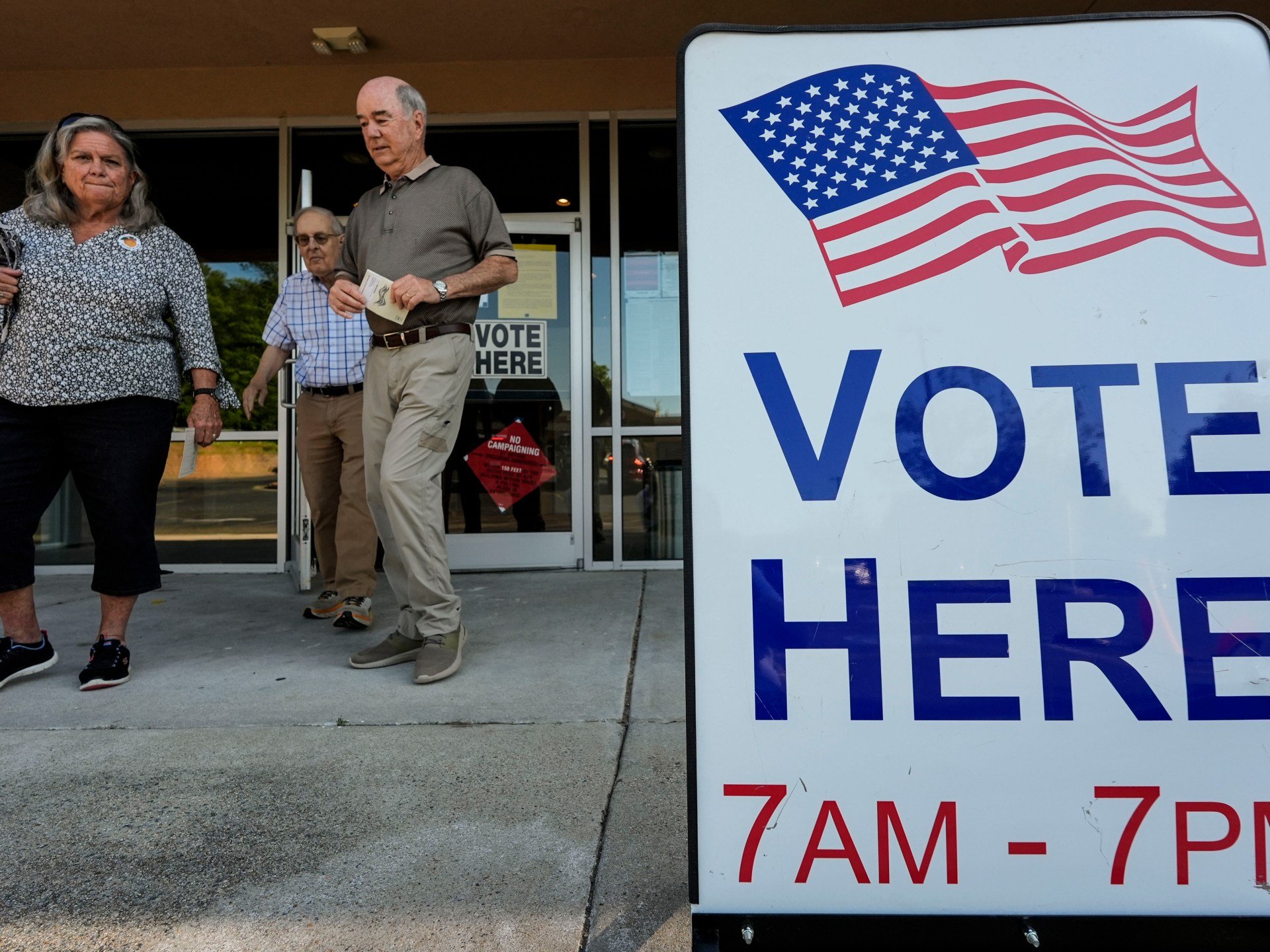 Three state court rulings ease voting restrictions ahead of US elections