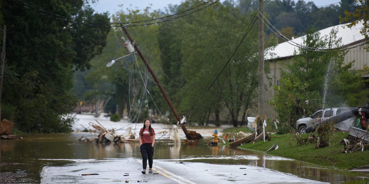 My daughter lives in Asheville, and I lost contact with her for 3 days as the hurricane hit. I imagined the worst.