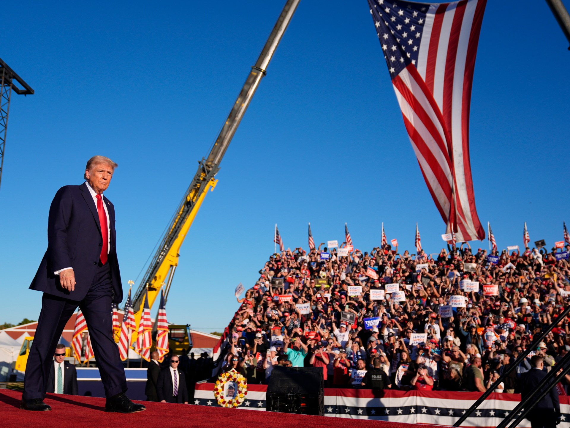 Fact-checking Donald Trump’s claims at Butler rally