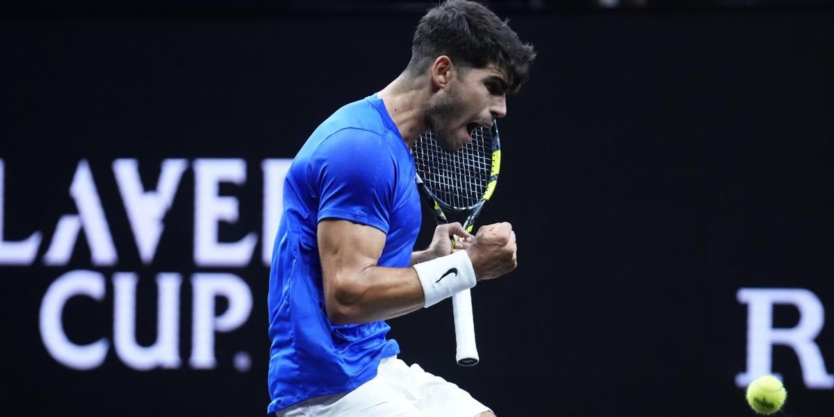 Alcaraz enciende la Laver Cup tomándose la revancha