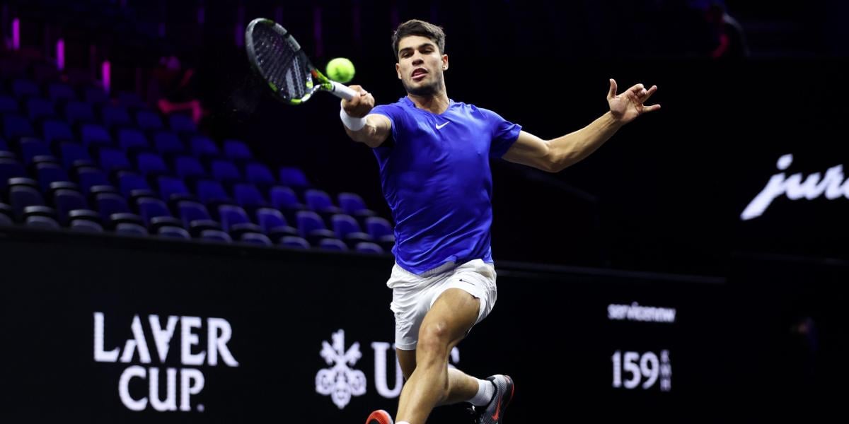 Alcaraz - Shelton, en directo | Laver Cup 2024 de tenis: Europa - Resto del Mundo, hoy en vivo