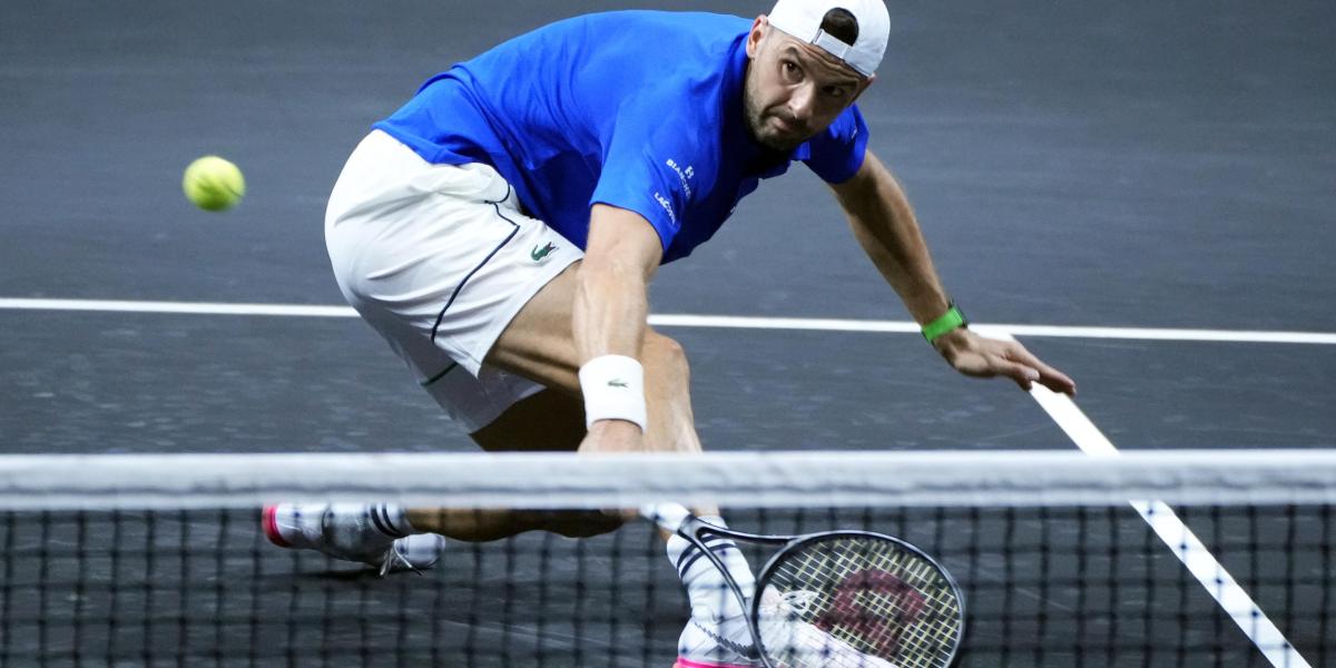 Ayuda de Dimitrov a Alcaraz para el debut en la Laver Cup