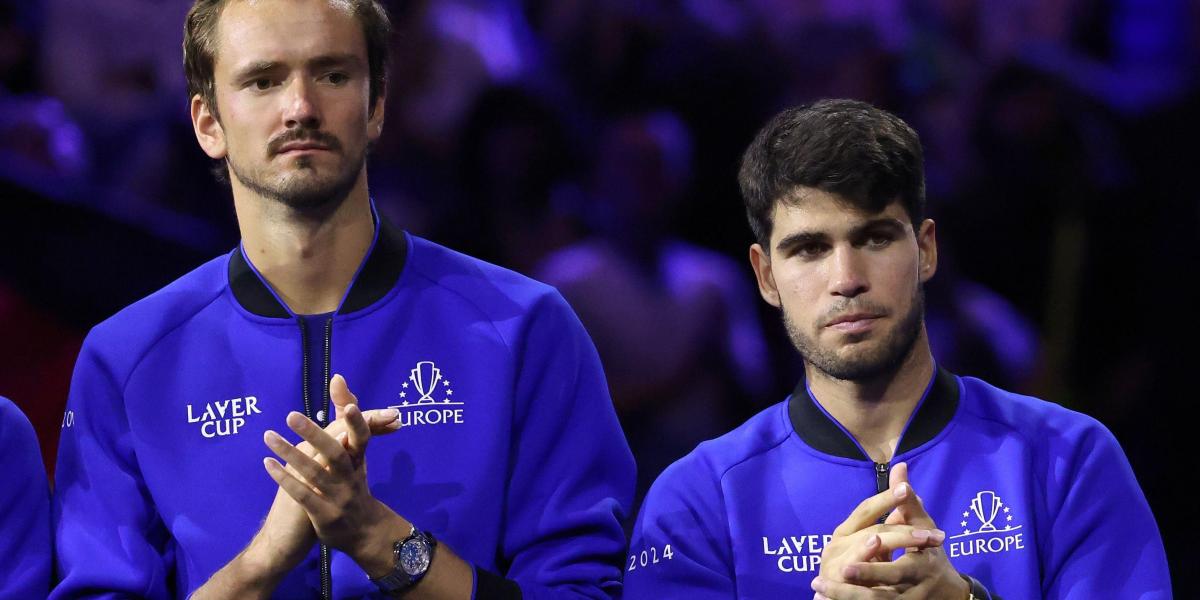 Medvedev no quiere ni ver a Alcaraz en Pekín tras lo que pasó en la Laver Cup