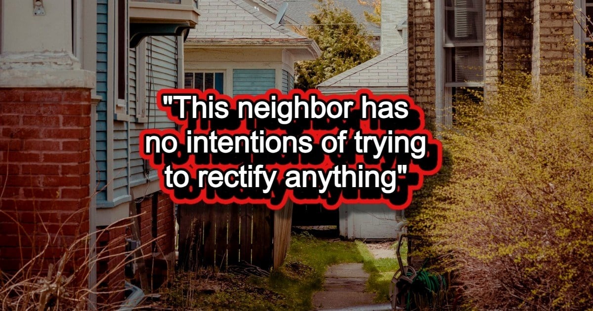 '100% of his house is on our property': Resident discovers neighbor's new house is fully on the wrong side of the property line, seeks legal action