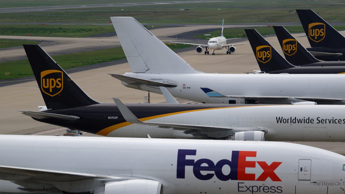 The port strike could benefit UPS, FedEx, and other air shippers