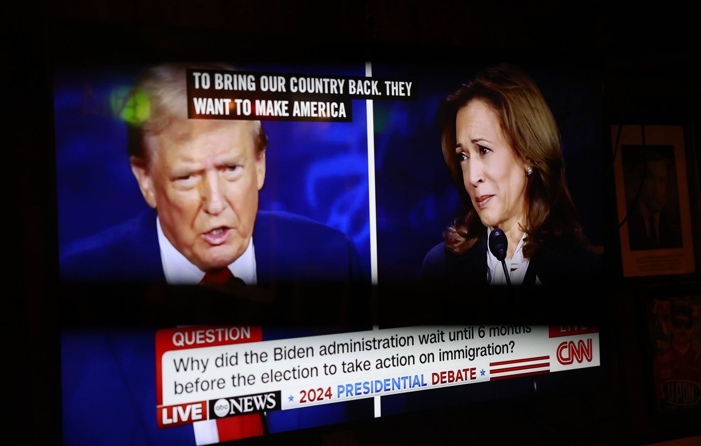 Election américaine 2024 : Kamala Harris et Donald Trump s’envoient des mots doux par interviews interposées