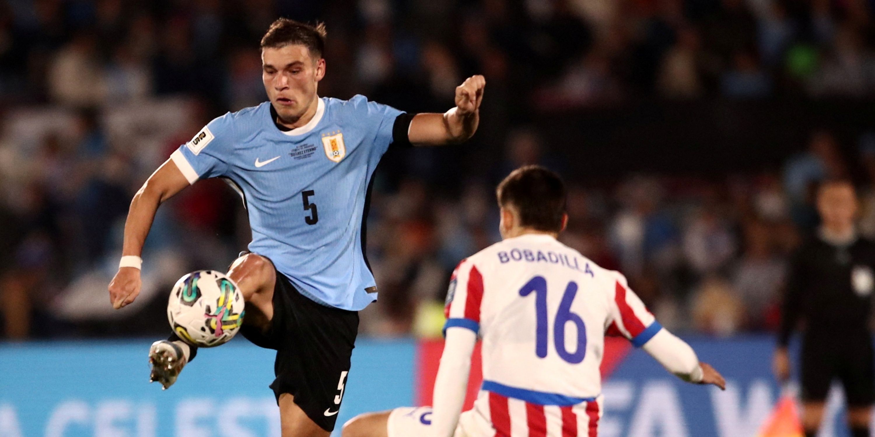 Manuel Ugarte Did Something Worrying Before he was Subbed for Uruguay