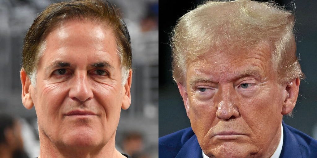 Mark Cuban says Trump's call for 200% tariffs on John Deere tractors is 'insane' and a 'good way to destroy a legendary American company'