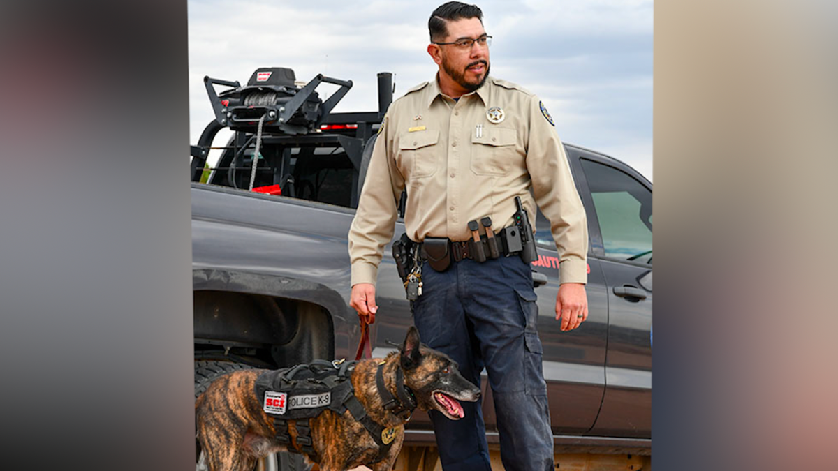 Ceremony honors service of Colorado Parks and Wildlife K-9 officer