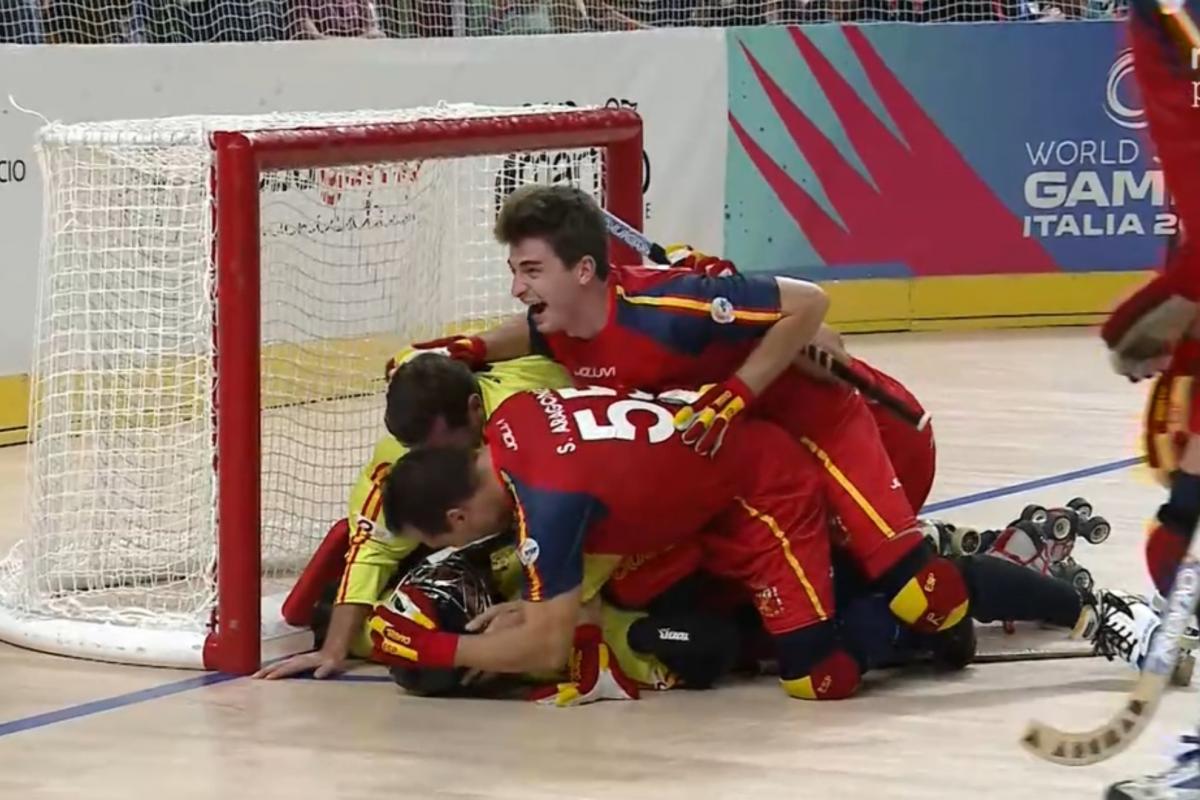 España recupera el trono mundial del hockey patines