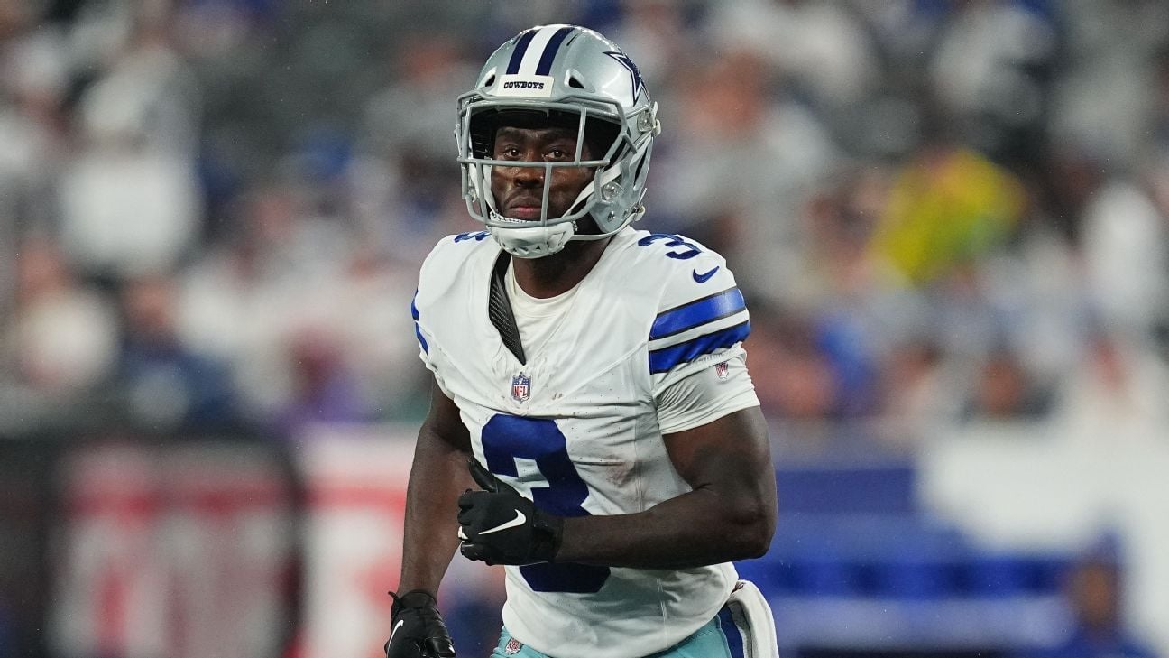 Sources: Cowboys' Cooks put on IR, out 4 games