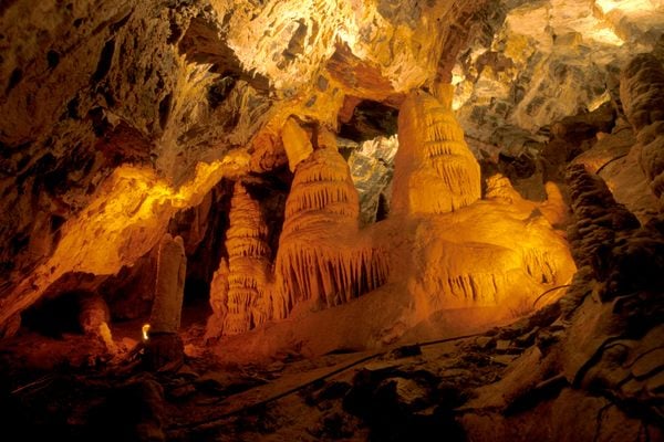 Minnetonka Cave in Saint Charles, Idaho