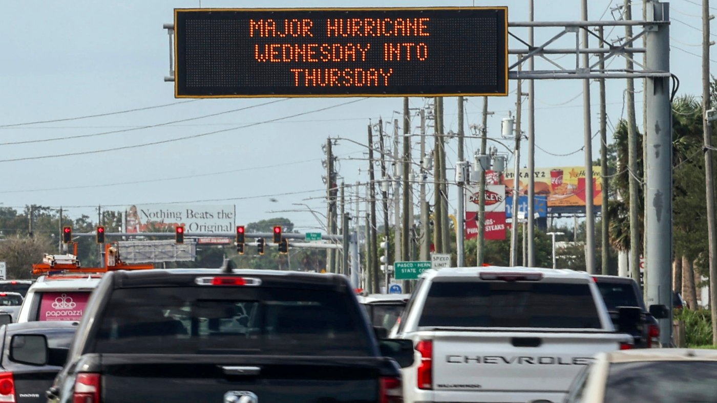 Evacuation windows narrow as Hurricane Milton approaches Florida