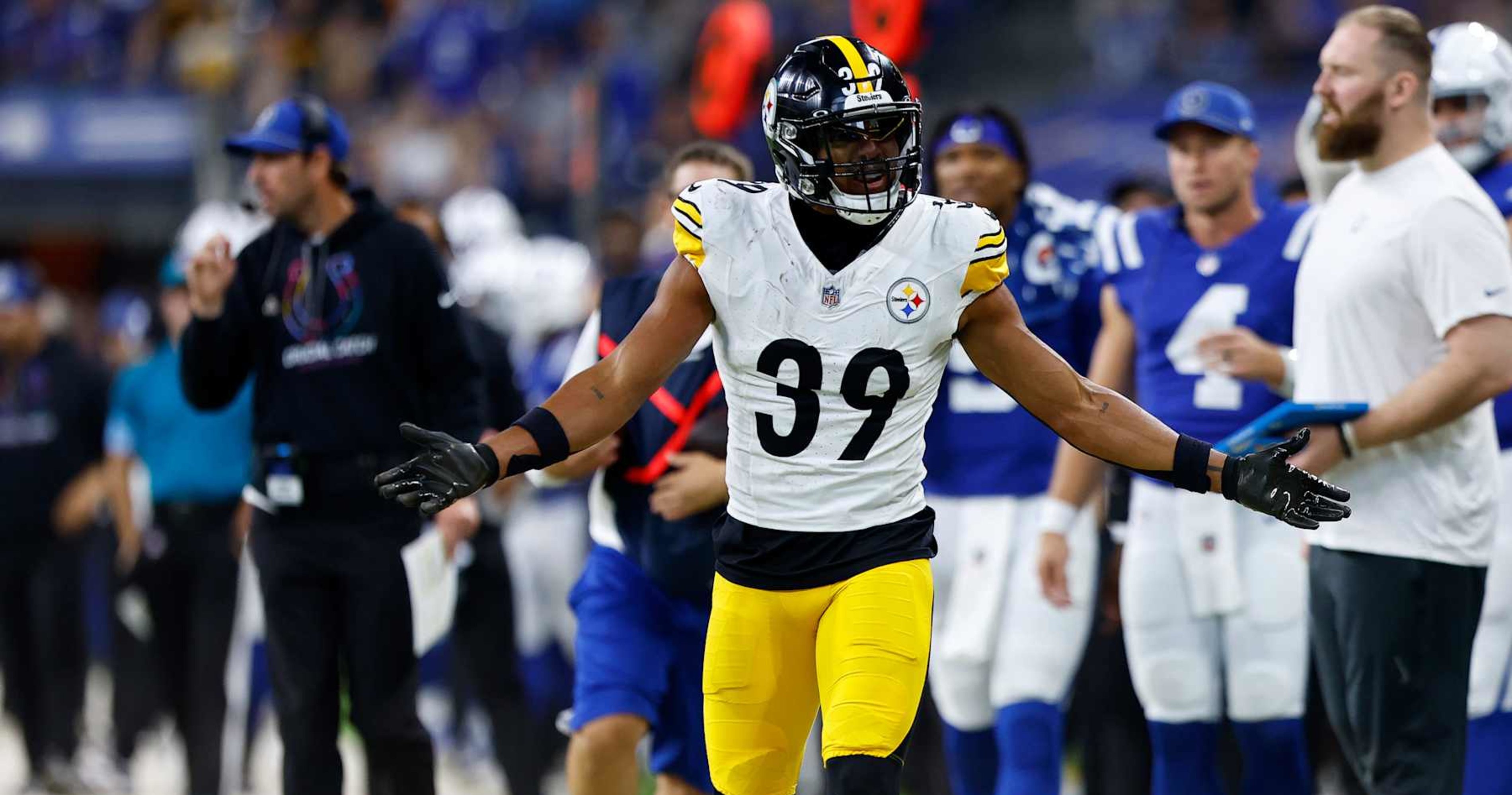 Steelers' Minkah Fitzpatrick Talks Penalty vs. Colts: 'Can't Hit Nobody Hard'