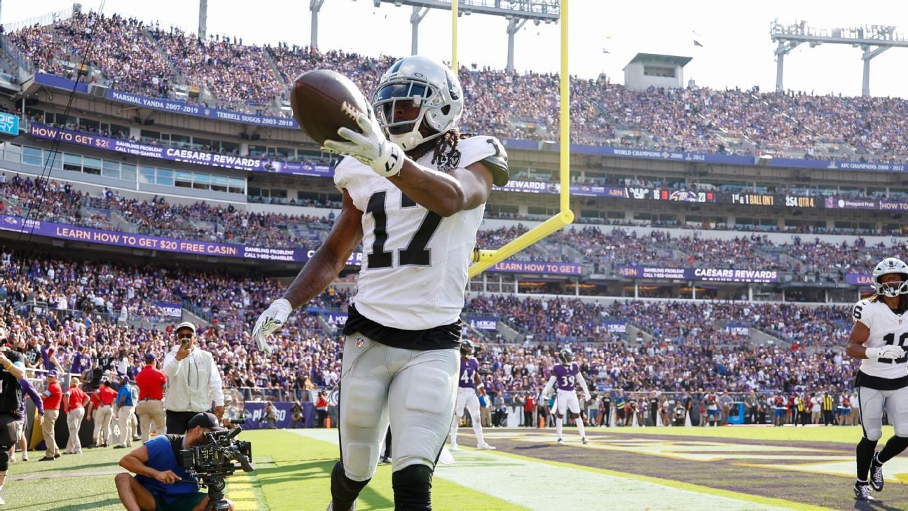 Sources: Raiders' Adams likely out vs. Steelers