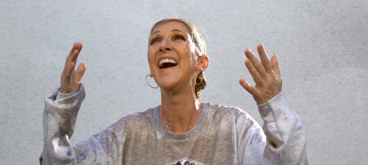 Céline Dion Gets A Gatorade Bath In Sunday Night Football Promo