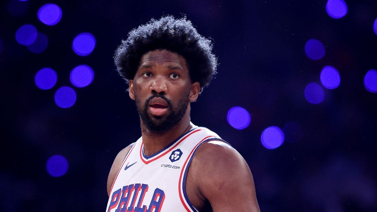 76ers to hold Embiid out for rest of preseason