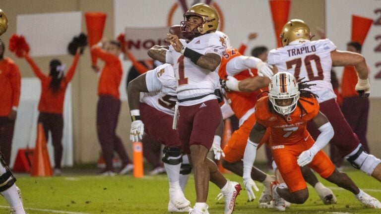 Boston College mounts comeback, falls short against Virginia Tech