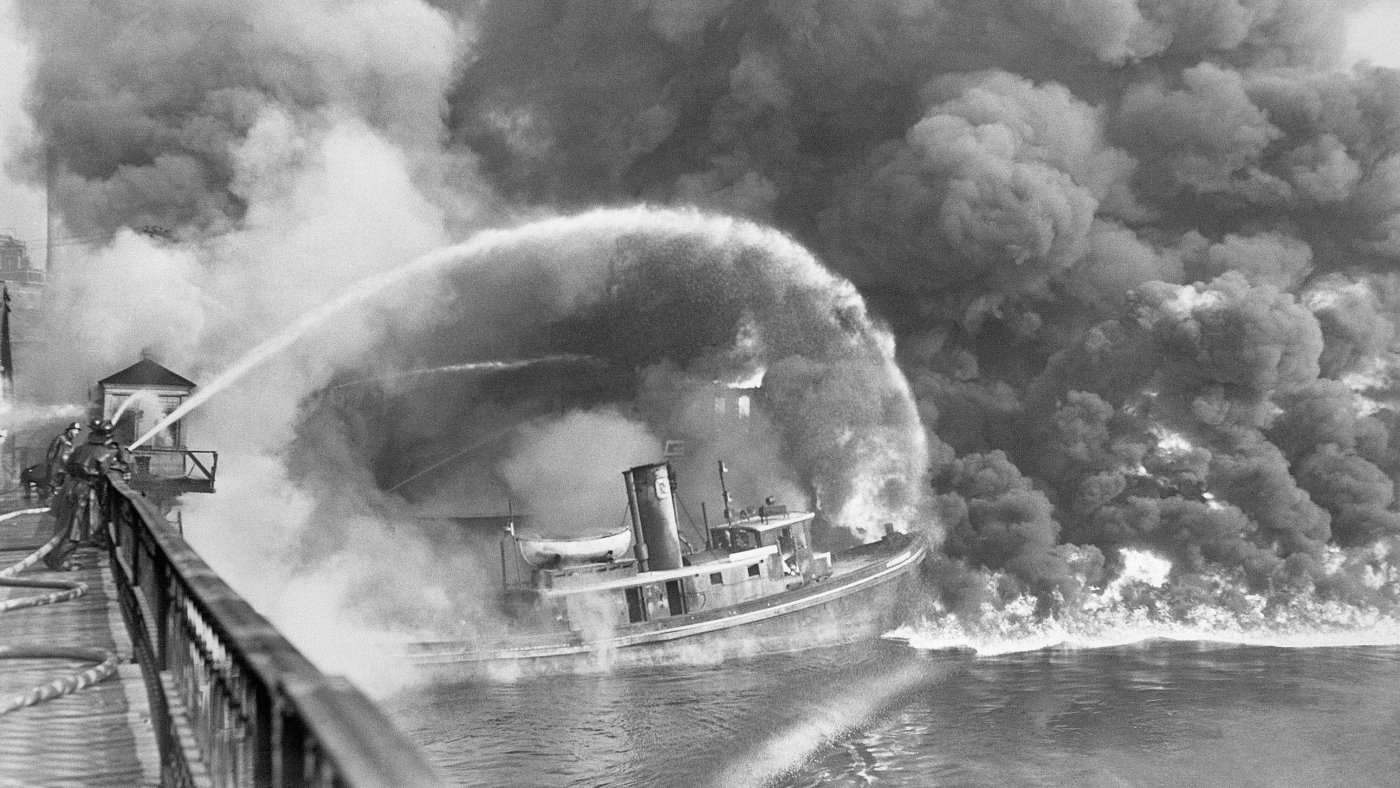 The Cuyahoga River was so polluted, it used to catch fire. Now it's making a comeback