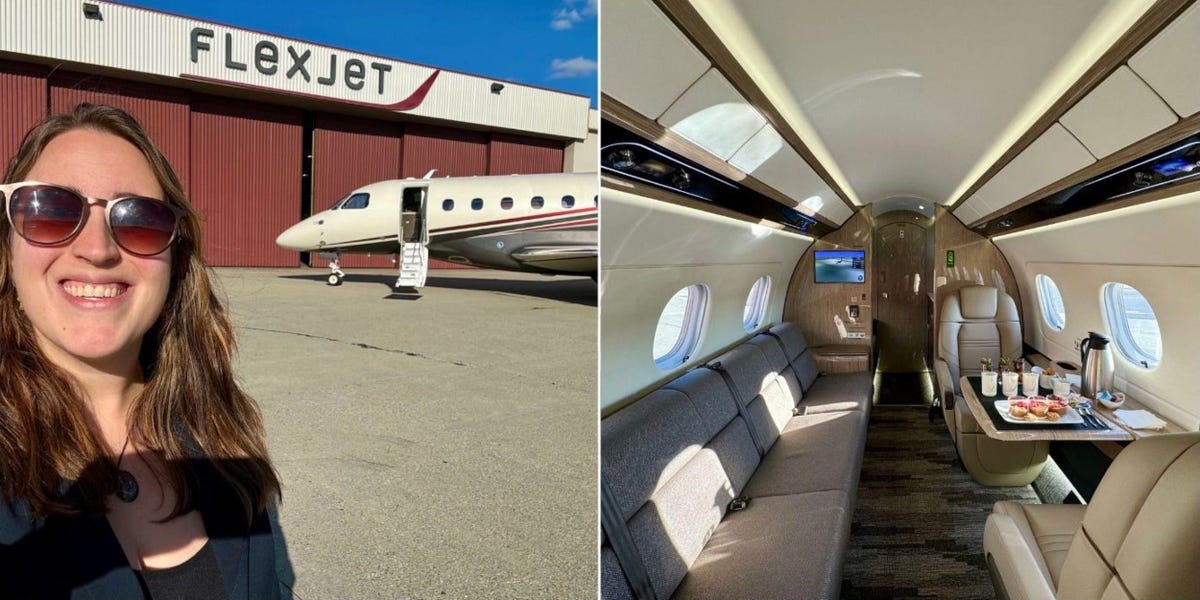 See inside a $23 million private jet that Fortune 500 companies or wealthy travelers can split to fly cheaper