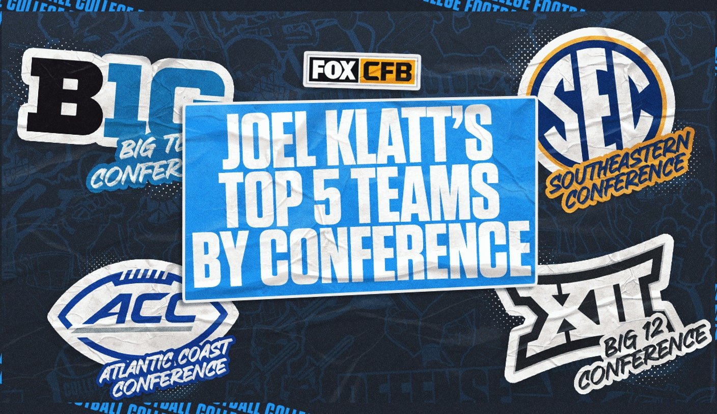 Joel Klatt's top 5 college football teams in each power conference