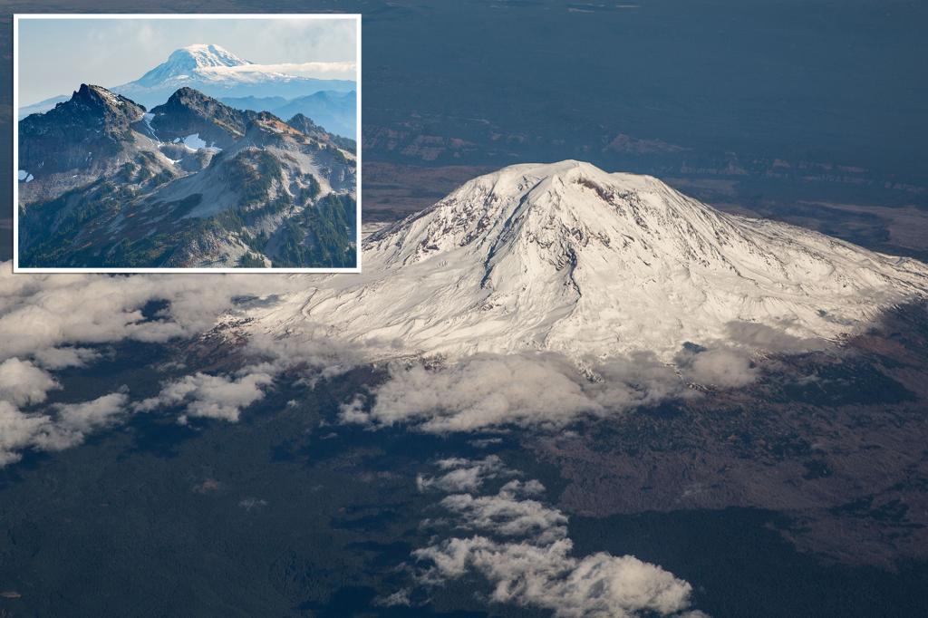 Mount Adams volcano in Wash. rumbling at record rate, prompting alert