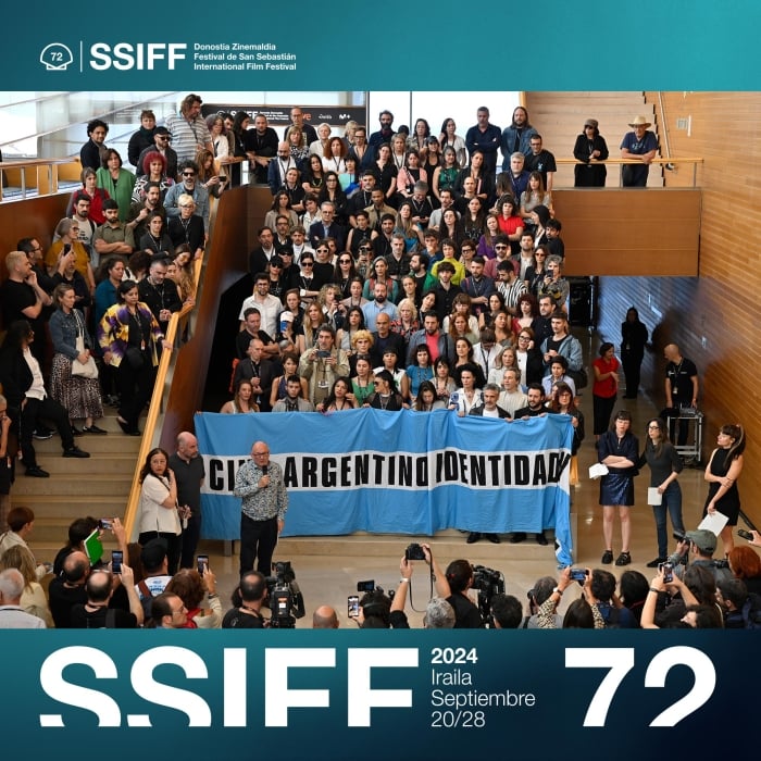 San Sebastian Film Festival Hosts Demonstration Against Javier Milei’s “Dismantling” Of Argentina’s Film Industry