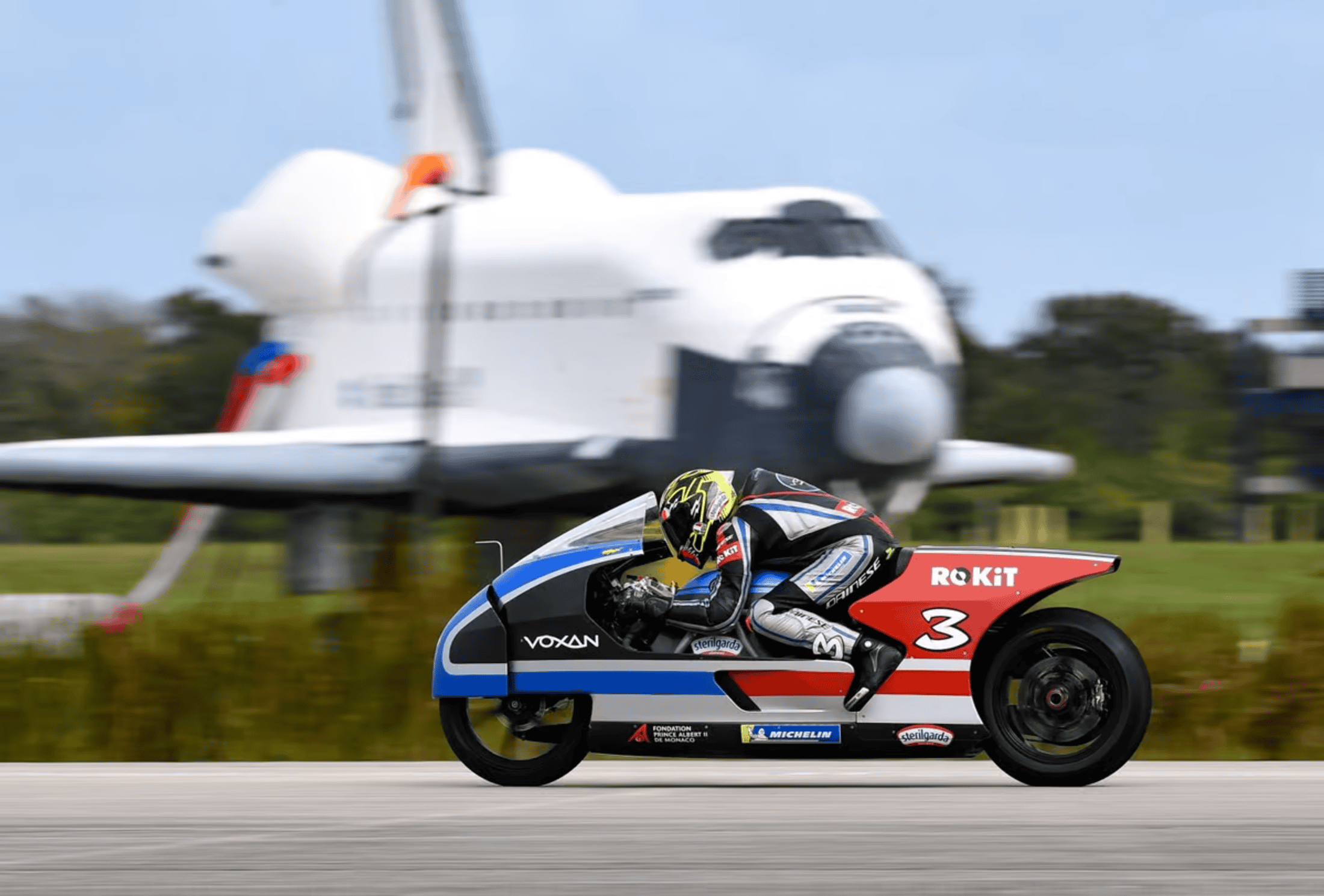 Moto elétrica quebra quatro recordes mundiais de velocidade