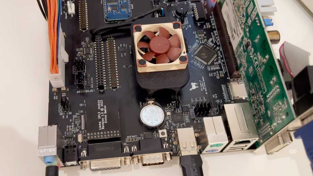 This ITX motherboard plays DOS games on native hardware