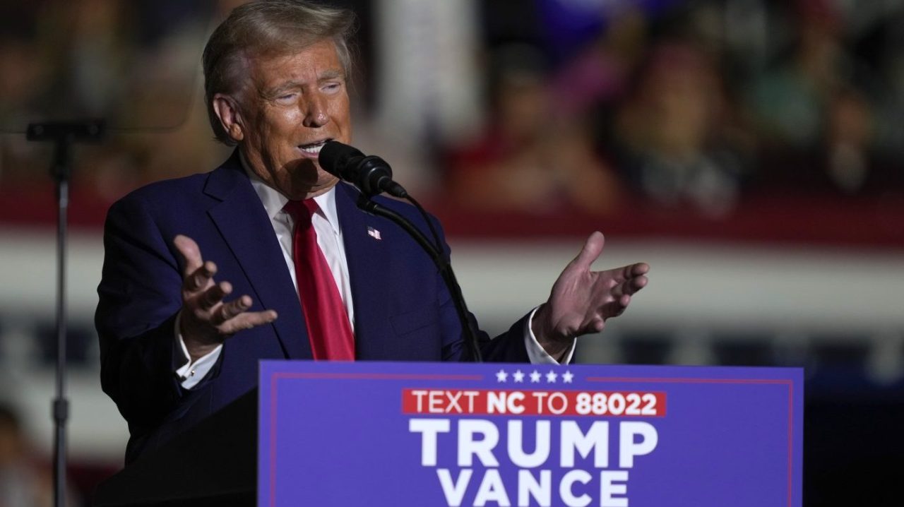 Trump campaigns in North Carolina with early voting underway