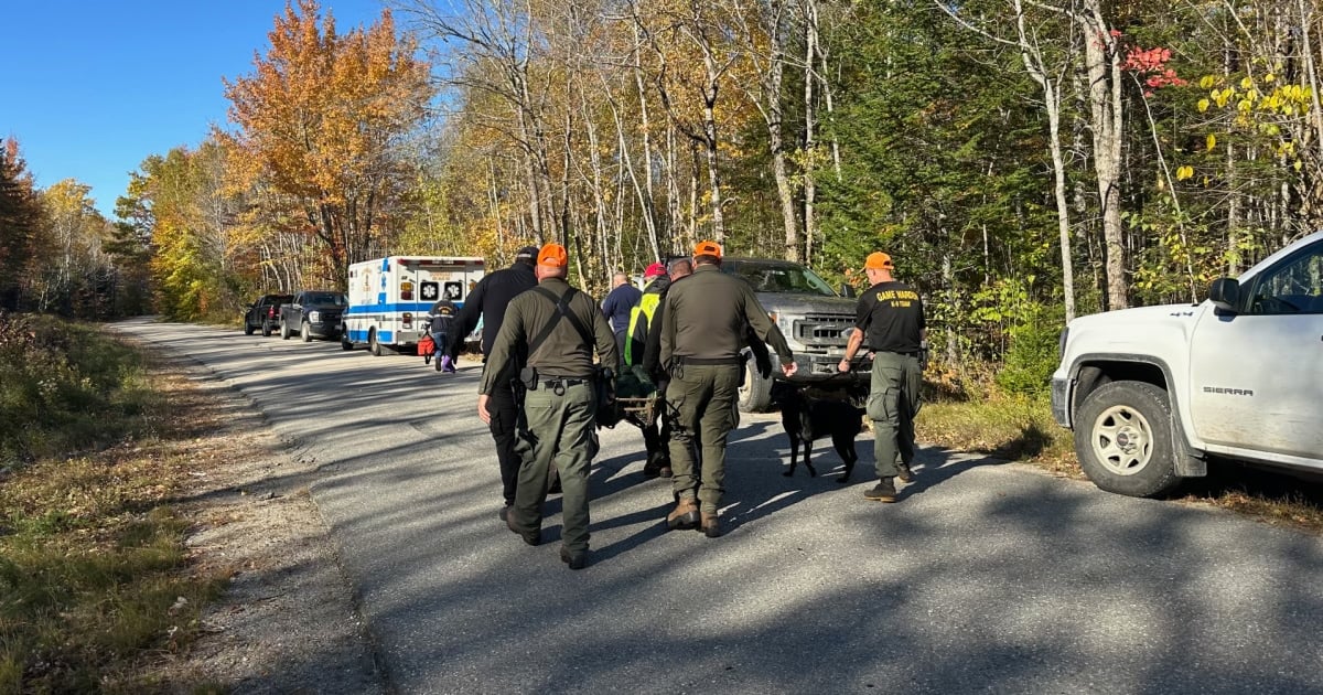 Husband dies after Maine couple is lost in woods for days; wife may have survived thanks to dog