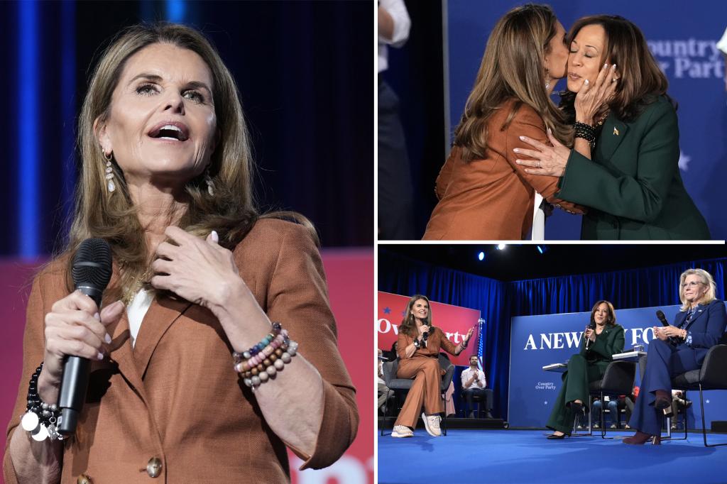 Kamala Harris town hall host Maria Shriver shuts down Michigan voter hoping to ask a question