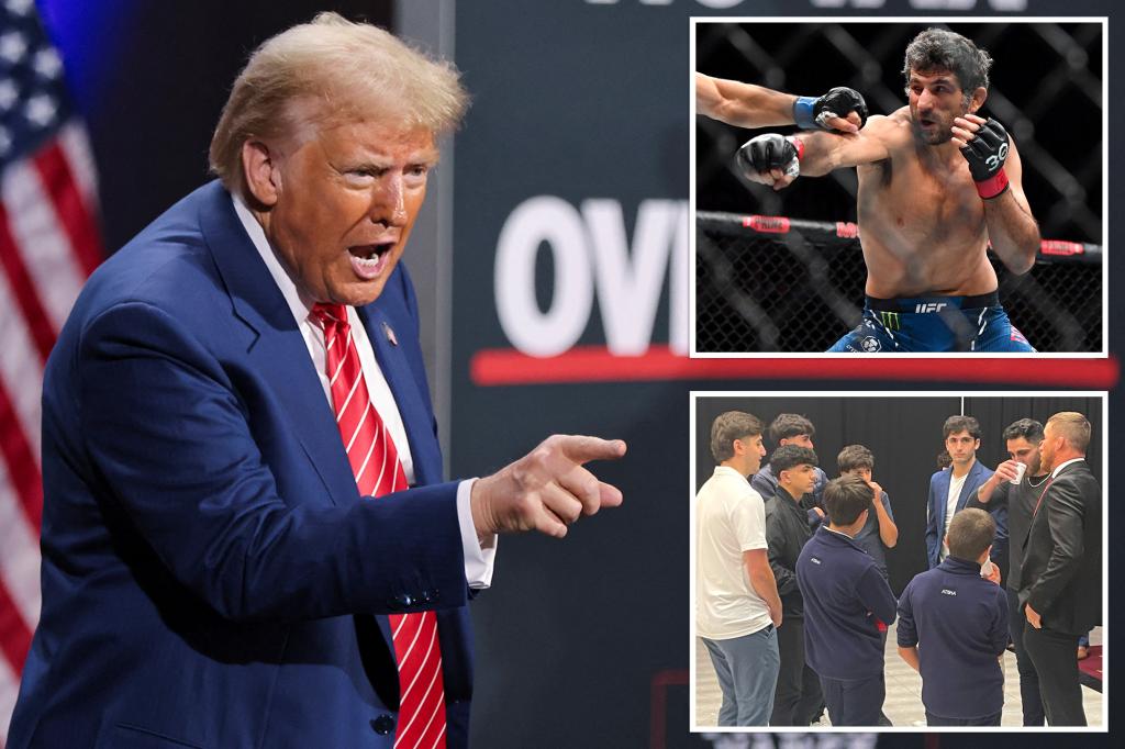 UFC fighters tell Michigan Arabs to vote for Donald Trump as a peacemaker