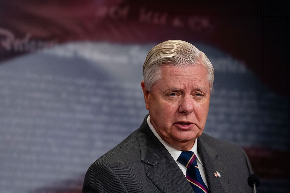 "I think he's wrong": Lindsey Graham loses it when asked about Mark Milley calling Trump a "fascist"