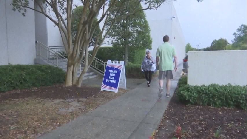 Louisiana voters line up after early voting opened Friday