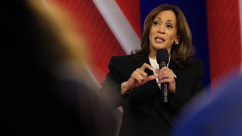 Takeaways from Kamala Harris’ CNN town hall