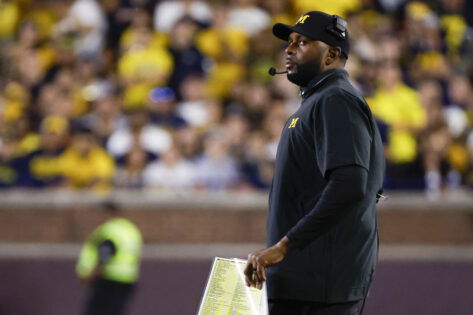 Sherrone Moore's Men Vow to 'Take Souls' As Instate Michigan Rivalry Brings Out the 'Violent' Side